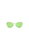 Jimmy Choo Full Frame Sunglasses In Green