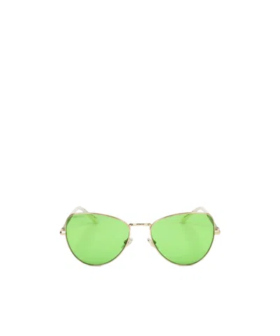 Jimmy Choo Full Frame Sunglasses In Green