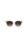 Jimmy Choo Full Frame Sunglasses In Multicolor