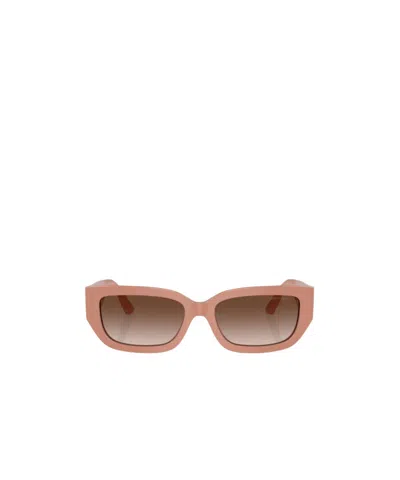 Jimmy Choo Full Frame Sunglasses In Nude
