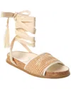 Jimmy Choo Gal Logo-print Flat Espadrilles In Beige