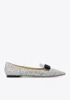 Jimmy Choo Gala Ballerina Flats Women In Silver