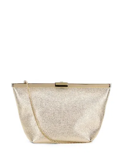 Jimmy Choo Ganache Mini Bag In Gold
