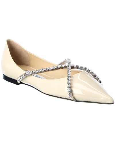 JIMMY CHOO JIMMY CHOO GENEVI PATENT FLAT