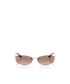 Jimmy Choo Geometric Frame Sunglasses