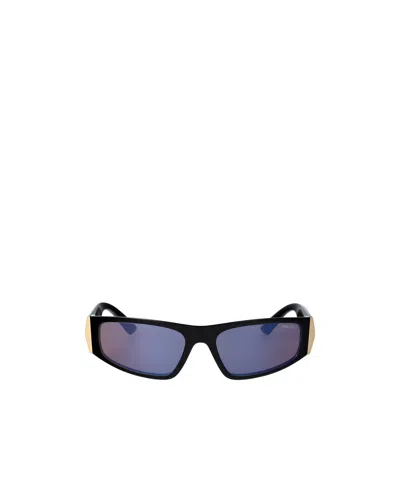 JIMMY CHOO GEOMETRIC FRAME SUNGLASSES