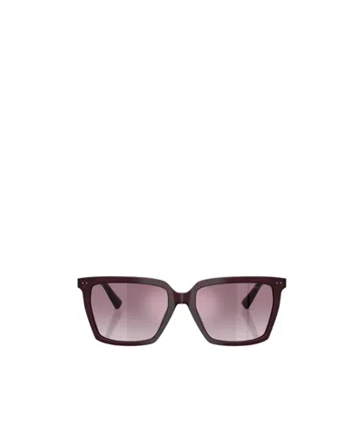 Jimmy Choo Geometric Frame Sunglasses In Multi