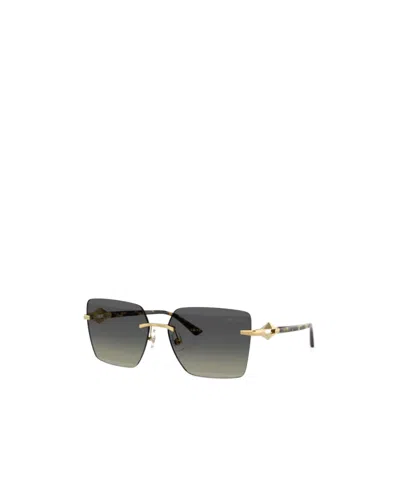 Jimmy Choo Geometric Sunglasses In Gray