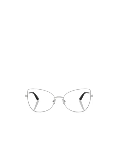 Jimmy Choo Geometrically Framed Flat Mirror In Metallic