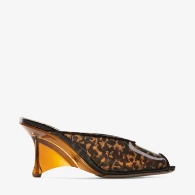 Jimmy Choo Glace Mule 80 In Multi