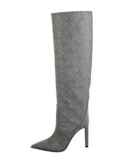 Pre-owned Jimmy Choo Glitter Accents Boots