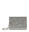 Jimmy Choo Women Embellished Acrylic Candy Clutch In Neutral