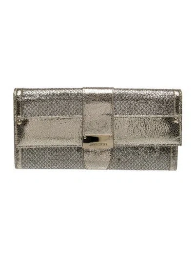Pre-owned Jimmy Choo Glitter Clutch