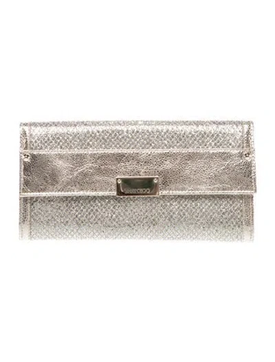 Pre-owned Jimmy Choo Glitter Clutch