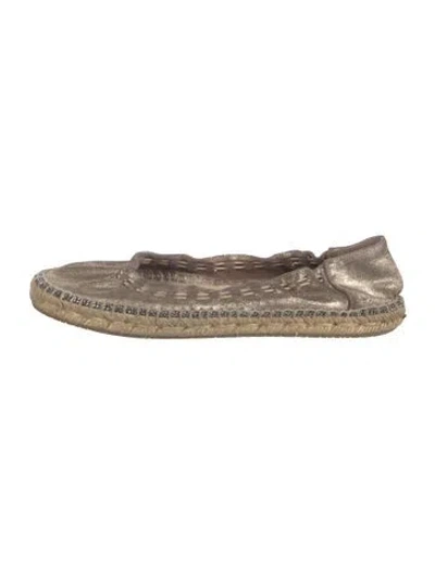 Pre-owned Jimmy Choo Glitter Patterned Espadrilles