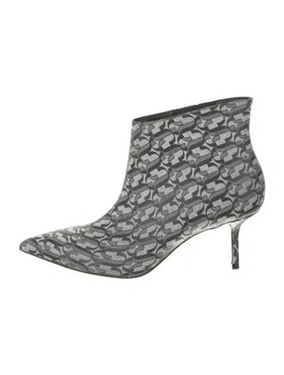 Pre-owned Jimmy Choo Glitter Printed Boots