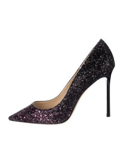 Pre-owned Jimmy Choo Glitter Pumps In Multi