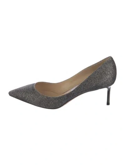 Pre-owned Jimmy Choo Glitter Pumps In Multi