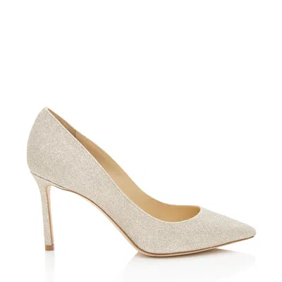 JIMMY CHOO GLITTER ROMY PUMPS