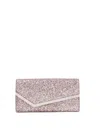 Jimmy Choo Glittered Bag In Color Carne Y Neutral