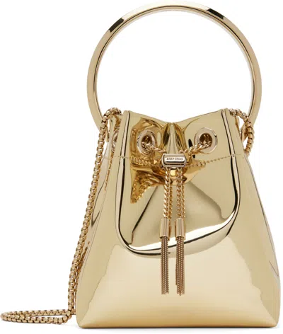 Jimmy Choo Gold Bon Bon Bag