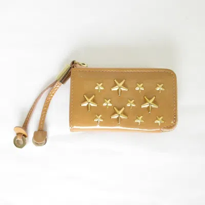 Pre-owned Jimmy Choo Gold Coin Purse/coin Case () In Multi