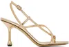 Jimmy Choo Etana 95 Sand In Gold