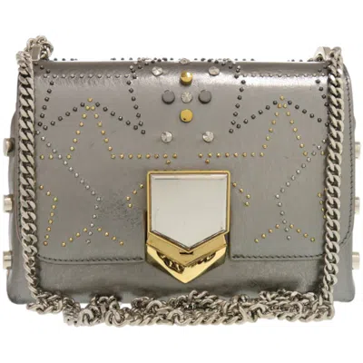 Pre-owned Jimmy Choo Gold Metal Leather Shoulder Bag () In Multi