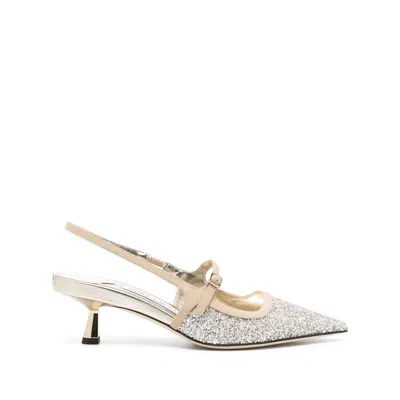 Jimmy Choo Gold Pumps Women