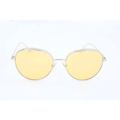 Jimmy Choo Stainless Steel Women's Sunglasses In Silver