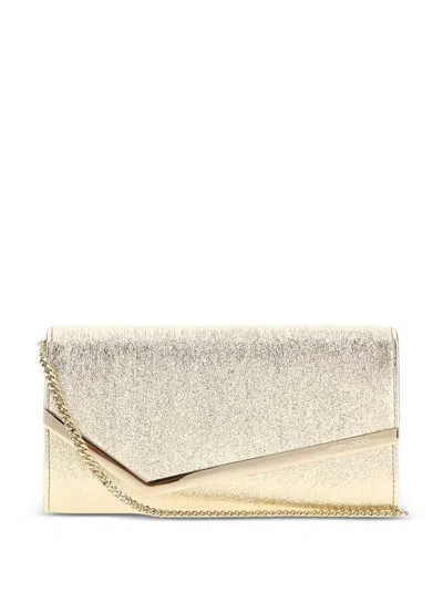 Jimmy Choo Golden Emmie Clutch