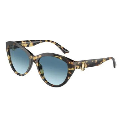 Jimmy Choo Gradient Blue Phantos Ladies Sunglasses Jc5007f 500419 55 In Black