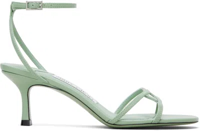 Jimmy Choo Green 1998 Leo 65 Heeled Sandal