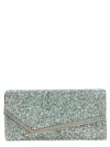 Jimmy Choo Clutch Emmie Mit Glitter In Green
