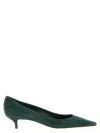 Jimmy Choo Green Slip On Pumps In Green