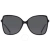 JIMMY CHOO JIMMY CHOO GREY BUTTERFLY LADIES SUNGLASSES FEDE/S 0807/IR 59