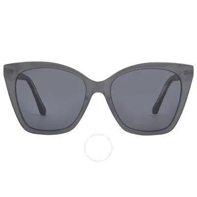 Jimmy Choo Grey Butterfly Ladies Sunglasses Rua/g/s 0mf7/ir 56