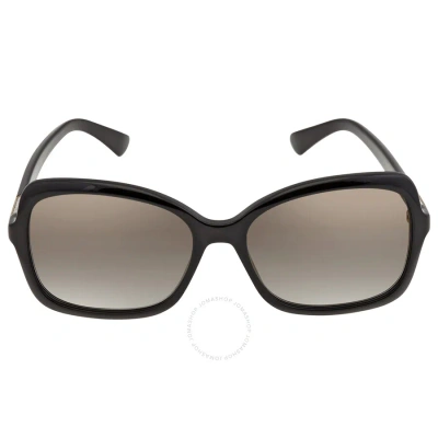 Jimmy Choo Grey Gradient Rectangular Ladies Sunglasses Bett/s 0807/fq 56 In Black / Grey