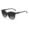 Jimmy Choo Grey Shaded Butterfly Ladies Sunglasses Lidie/f/sk 0807/9o 59