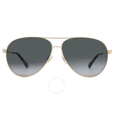 Jimmy Choo Grey Shaded Pilot Ladies Sunglasses Jimena/s 02m2/9o 60 In Gray