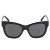 Jimmy Choo Grey Square Ladies Sunglasses Jan/s 0dxf/ir 52 In Black