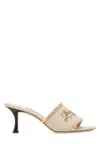 Jimmy Choo Group Mule In Beige