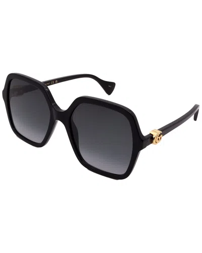 Jimmy Choo Women's Gg1072s 56mm Sunglasses In Black