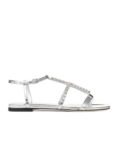 JIMMY CHOO JIMMY CHOO GWYN SQUARE-TOE SANDALS