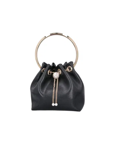 Jimmy Choo Handbag "bon Bon" In Black