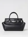 Jimmy Choo Black Diamond Belted Medium Tote In Black