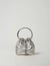 Jimmy Choo Bon Bon Handbag In Silver