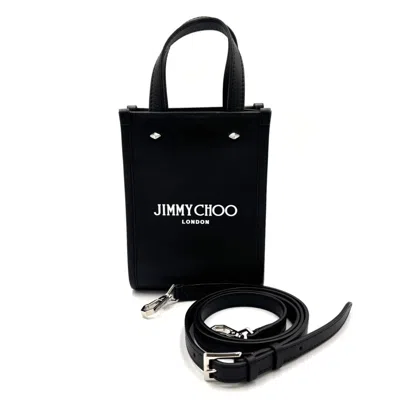 Pre-owned Jimmy Choo Handbag Shoulder Bag Tote Bag () In Black