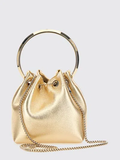 Jimmy Choo Handbag Woman In Gold