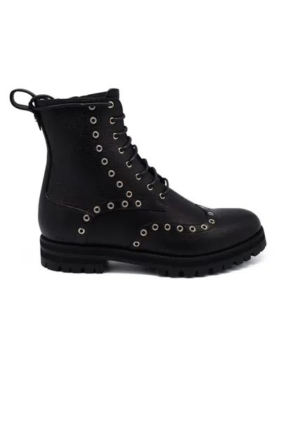 Jimmy Choo Hannah Boots In Black